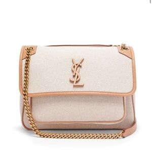 Never Used Brand New YSL Niki Shoulder Bag Canvas